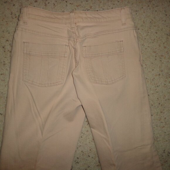 Liz Claiborne Bootcut Fit Pants Petite 2R Light Tan Zip/Button Closure Pockets - Picture 7 of 15